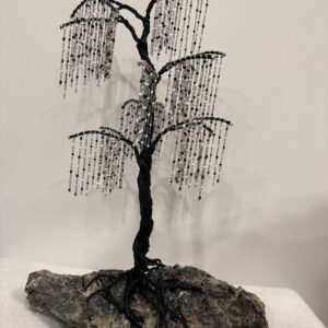 Twisted Kara Chain-Link Weeping Willow Tree